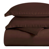 Egyptian Cotton 300 Thread Count Solid Luxury Duvet Cover Set - Egyptian Cotton Duvet Cover Set by Superior Brand