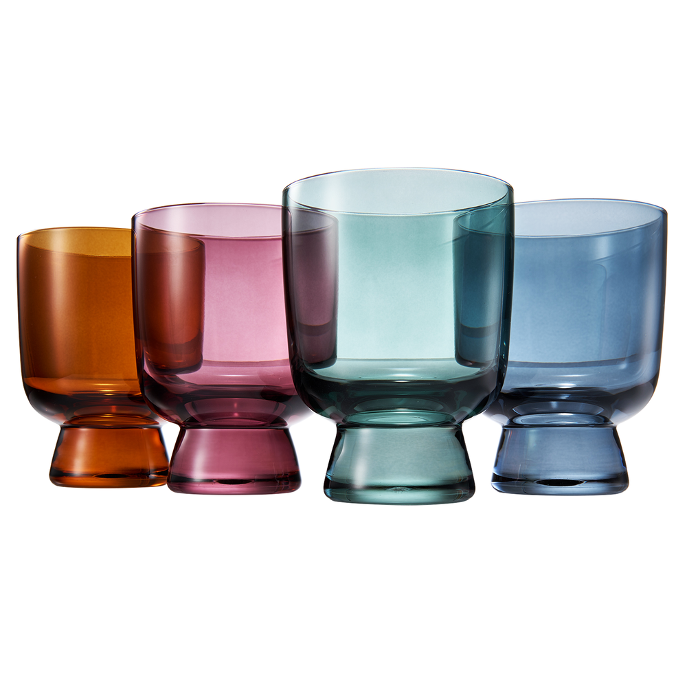 Tonal Stemmed Wine Glassware, Set of 6