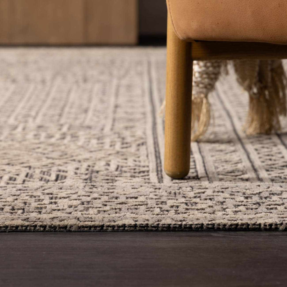 Nairne Textured Wool Area Rug - Clearance
