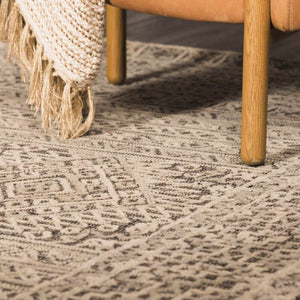 Nairne Textured Wool Area Rug - Clearance