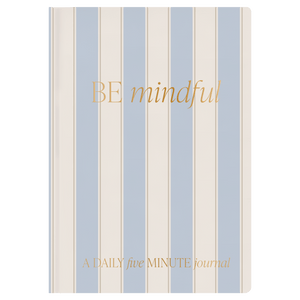 Be Mindful Striped Journal
