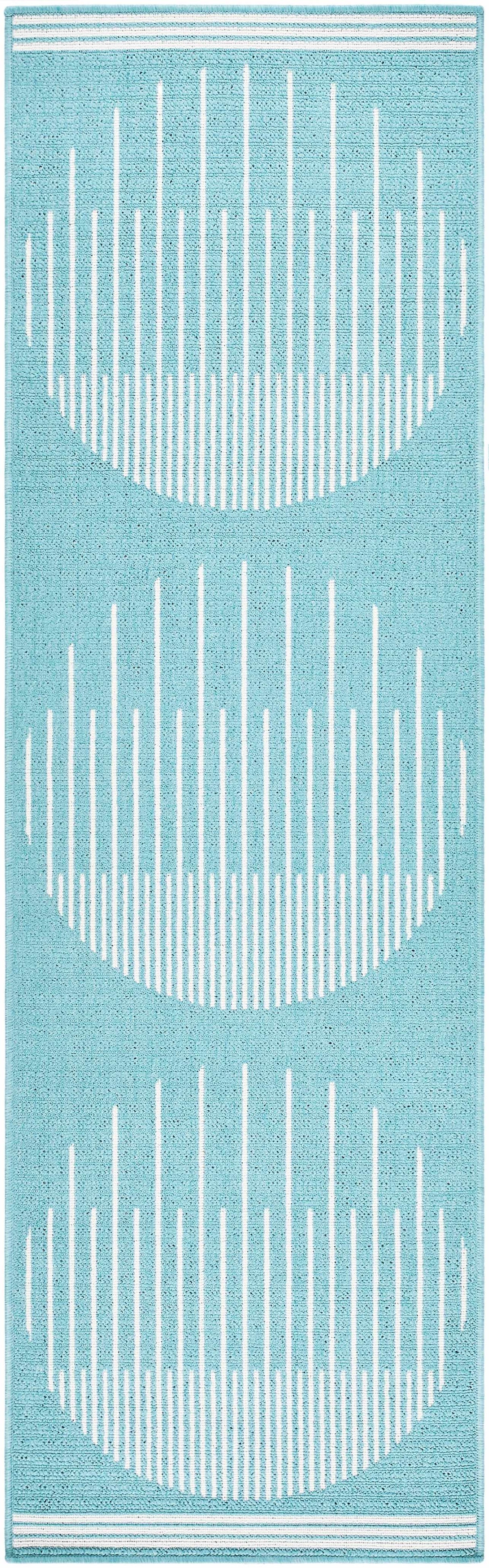 Nabil Aqua Area Rug - Clearance