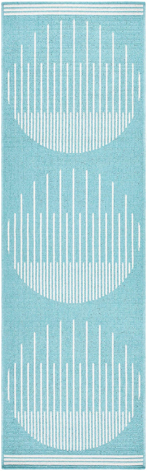 Nabil Aqua Area Rug - Clearance