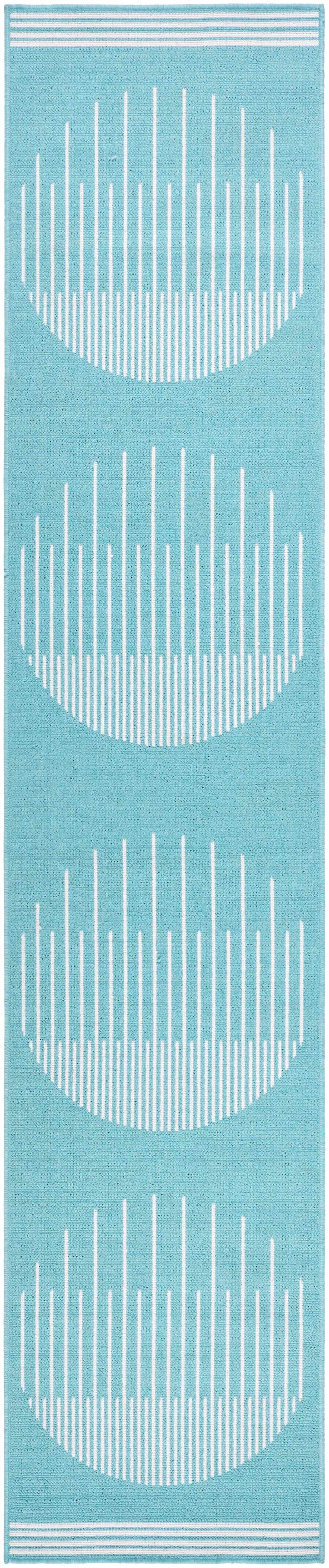 Nabil Aqua Area Rug - Clearance