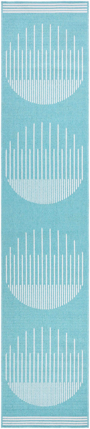 Nabil Aqua Area Rug - Clearance