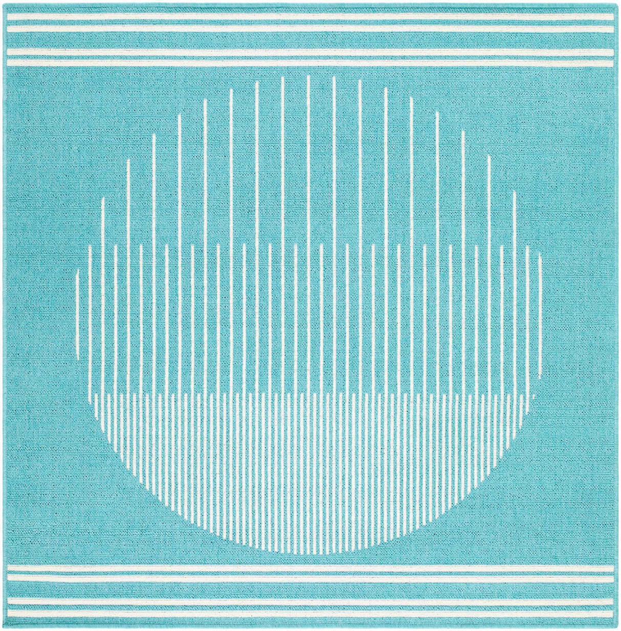 Nabil Aqua Area Rug - Clearance