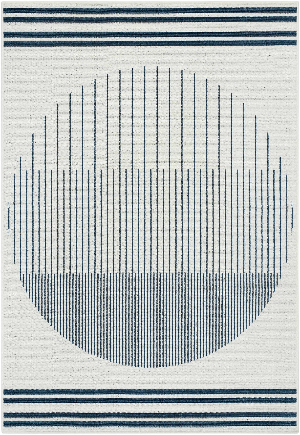 Nabil Midnight Blue Area Rug - Clearance