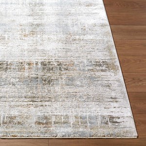 Neron Blue Gray Abstract Rug