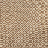 Hira Hand Woven Diamond Chunky Jute Square Area Rug