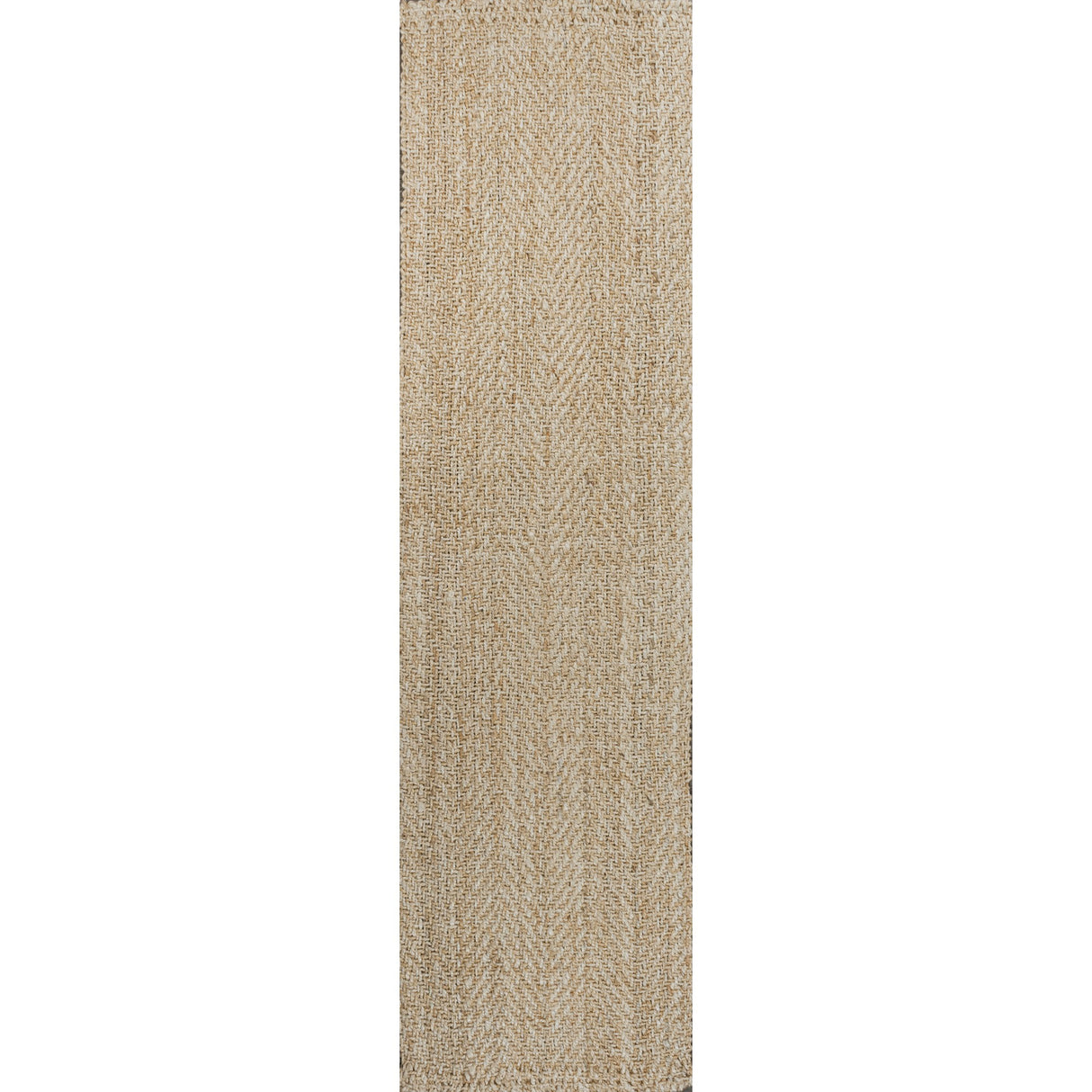 Espina Hand Woven Herringbone Chunky Jute Runner Rug