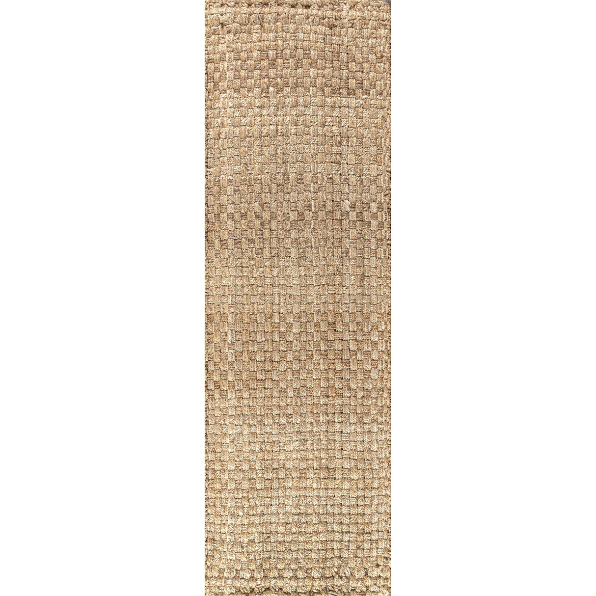 Estera Hand Woven Boucle Chunky Jute Runner Rug