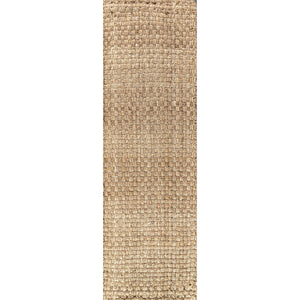 Estera Hand Woven Boucle Chunky Jute Runner Rug