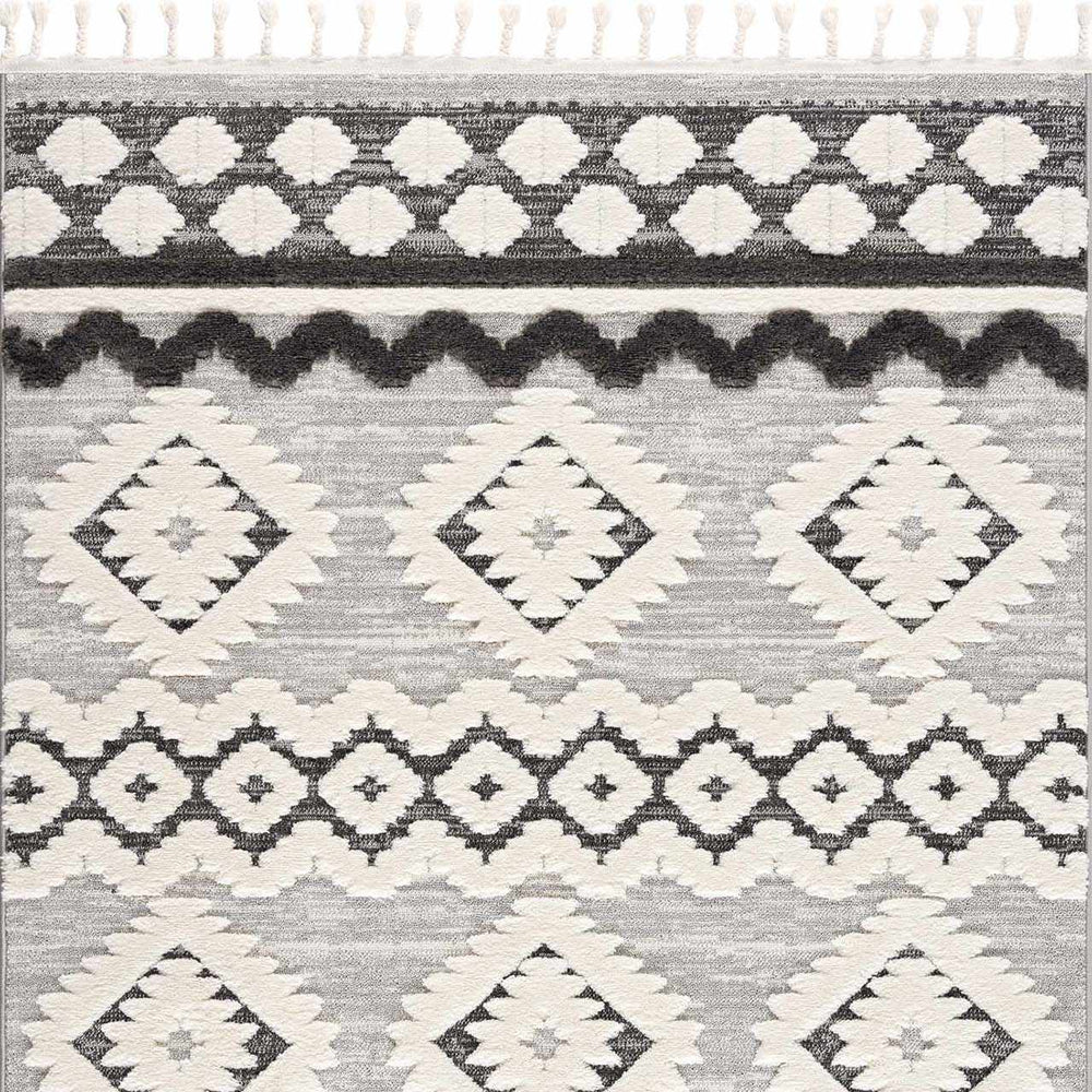 Dinganen High/Low Pile Area Rug