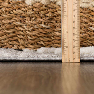 Dinganen High/Low Pile Area Rug