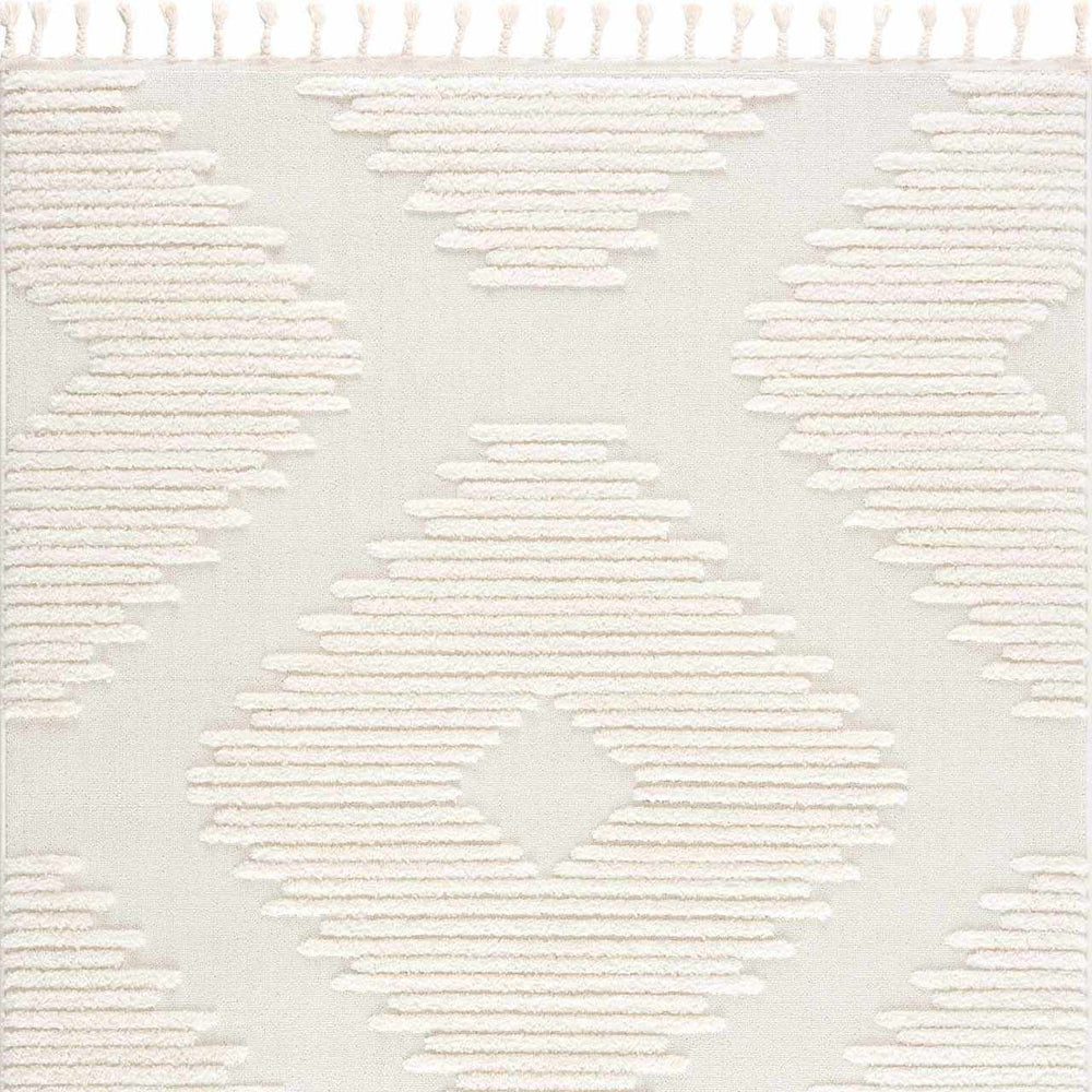 Palimbang Cream 3D Rug
