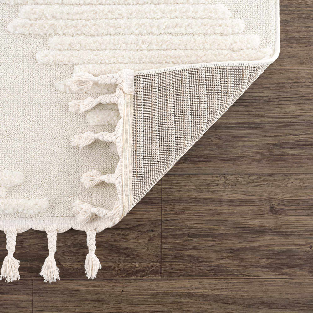 Palimbang Cream 3D Rug