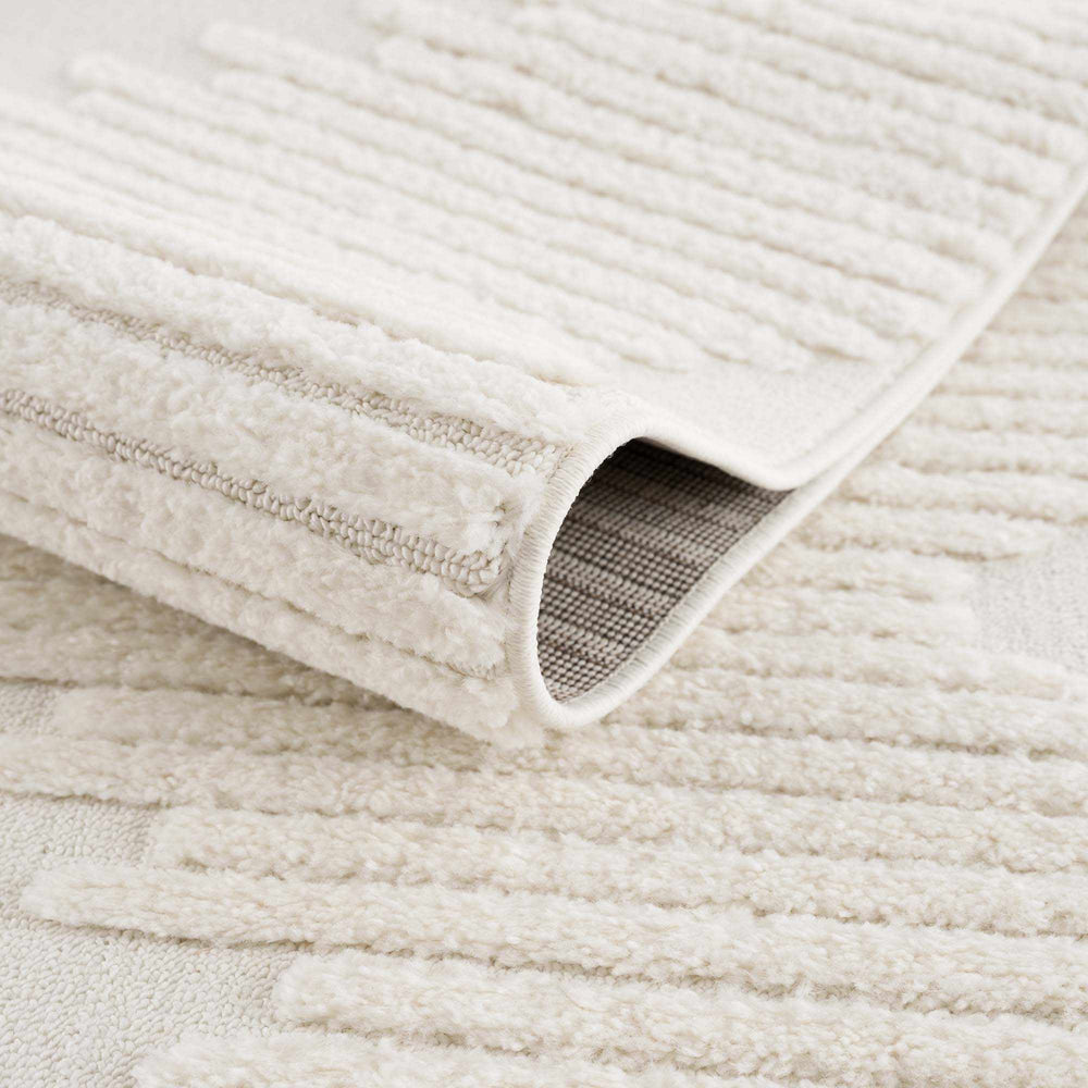 Palimbang Cream 3D Rug