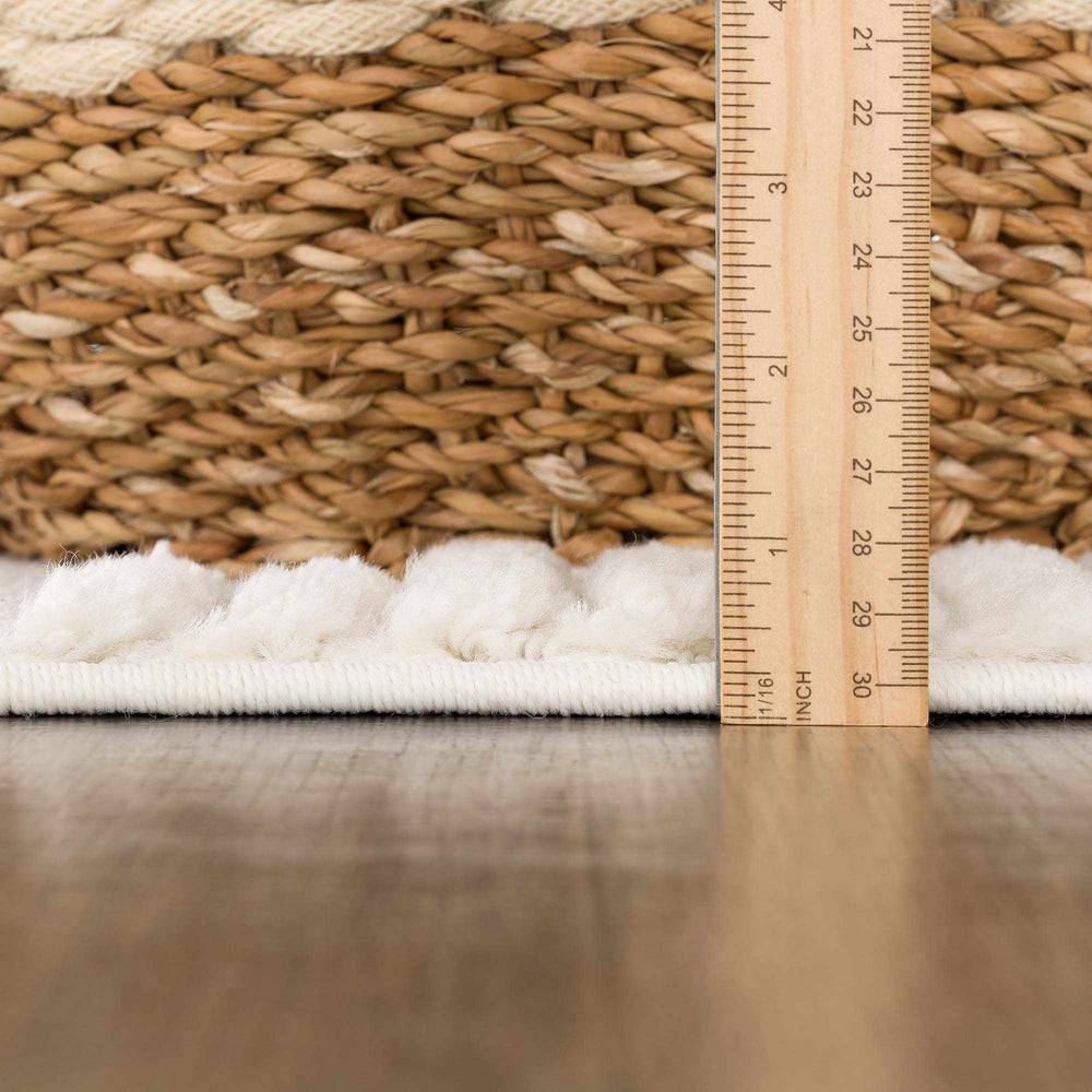 Palimbang Cream 3D Rug
