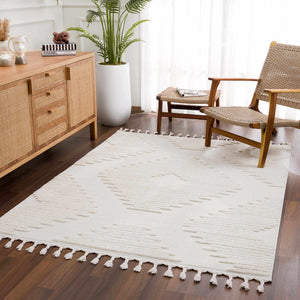 Palimbang Cream 3D Rug