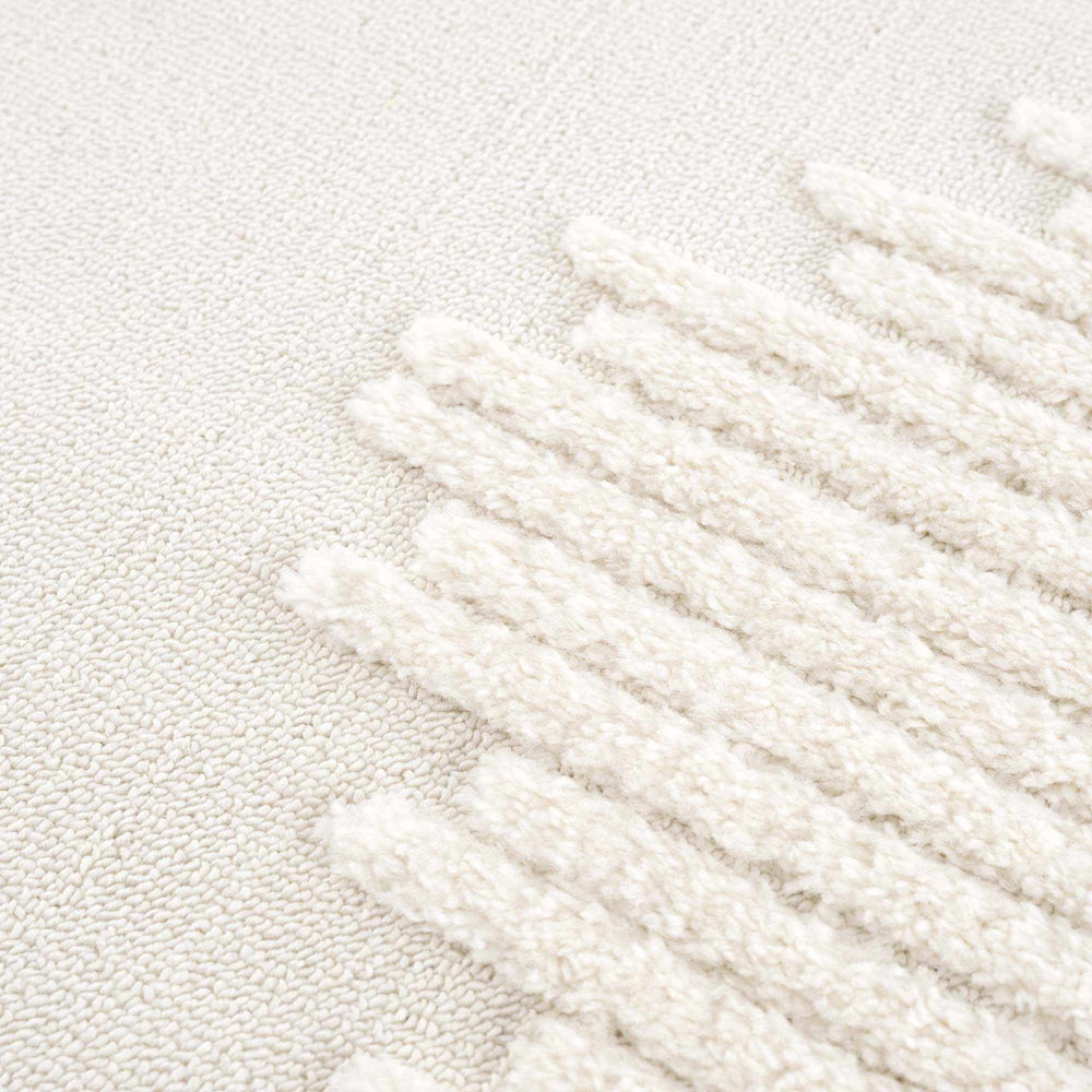 Palimbang Cream 3D Rug