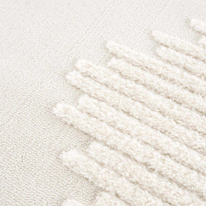 Palimbang Cream 3D Rug