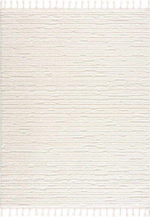 Kulu Textured Area Rug with Tassels