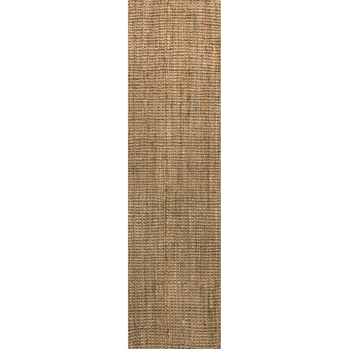 Biot Traditional Rustic Handwoven Jute Solid Runner Rug
