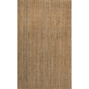 Biot Traditional Rustic Handwoven Jute Solid Area Rug