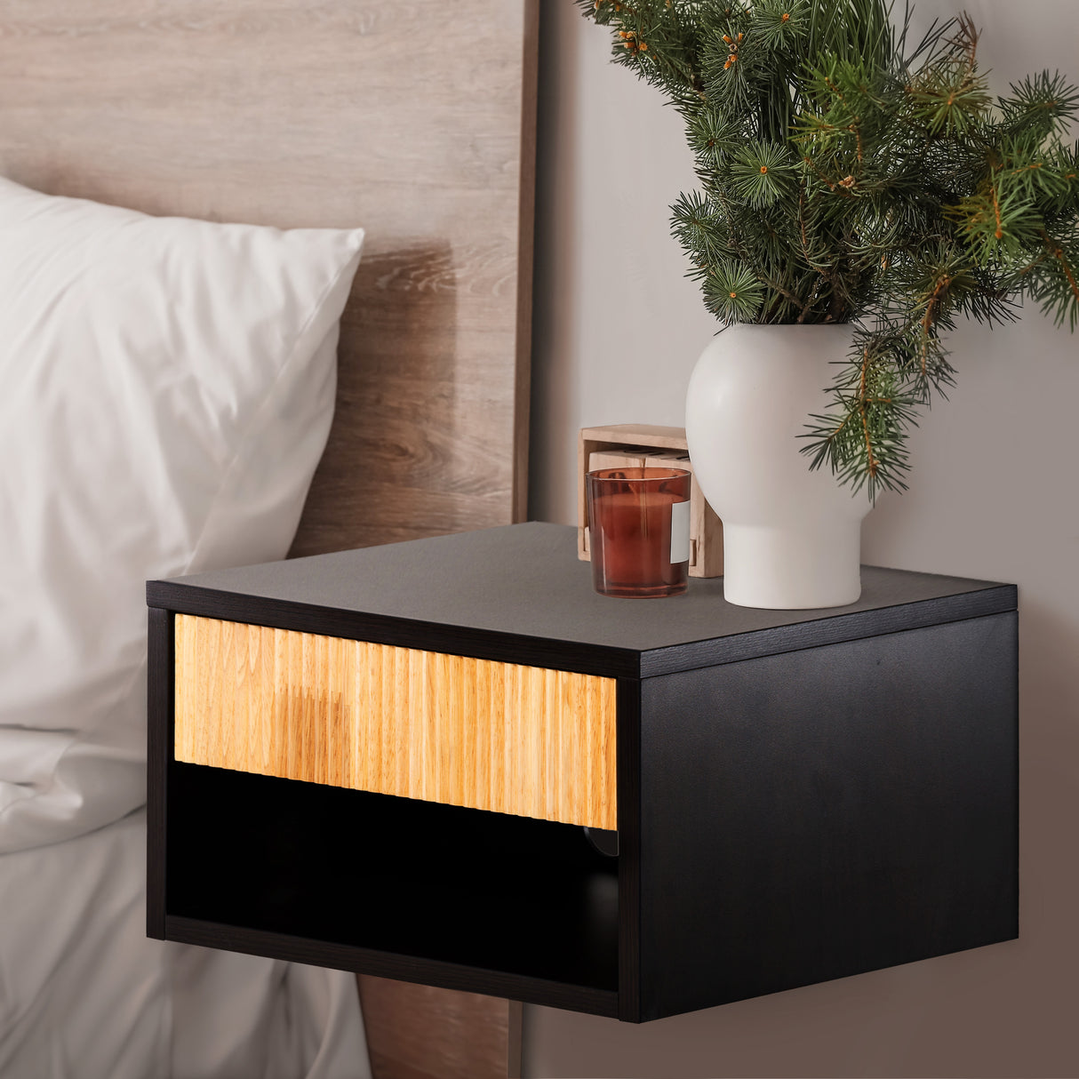 Elise-Classic-Contemporary-Floating-Wall-Mounted-Nightstand-with-Soft-Close-Tambour-Drawer-and-Cable-Hole-Nightstands