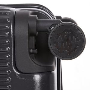 Roberto Cavalli 3 Piece Luggage Set with Expandable Hard Shell & 8 Spinner Wheels