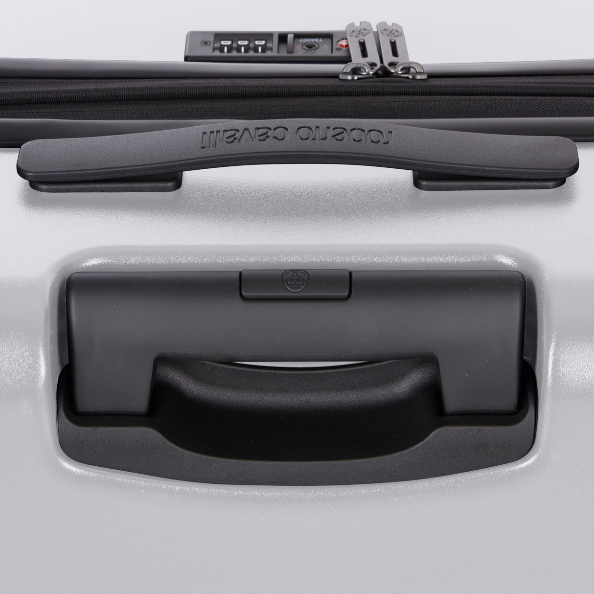 Roberto Cavalli 3 Piece Luggage Set with Expandable Hard Shell & 8 Spinner Wheels