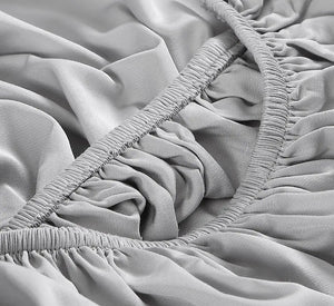 Premium Bamboo Viscose Fitted Sheet Set