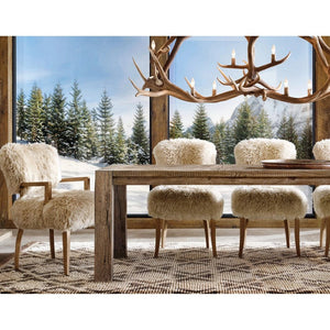 Rustic Antler Chandelier 8-Light E12 Candelabra Ceiling Light 34"