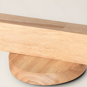 Grain | Wood Shade Track Spotlight with Adjustable Heads | Warm Glow for Kitchen Islands