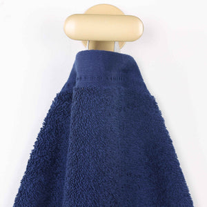 Honeycomb Textured Waffle Border Cotton Bath Towels, Set of 4 - Bath Towel by Superior Brand