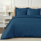 1200 Thread Count Egyptian Cotton Solid Duvet Cover Set - Egyptian Cotton Duvet Cover Set by Superior