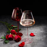 Love Stemmed Wine Glassware, Set of 2