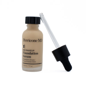 Perricone MD No Makeup Foundation Serum Ivory 1oz Imperfect Box