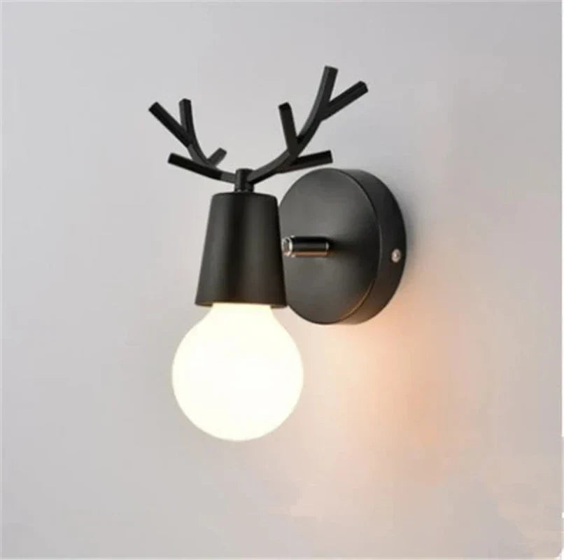 Forest Haven Antler Wall Sconce Rustic Antler Wall Sconce