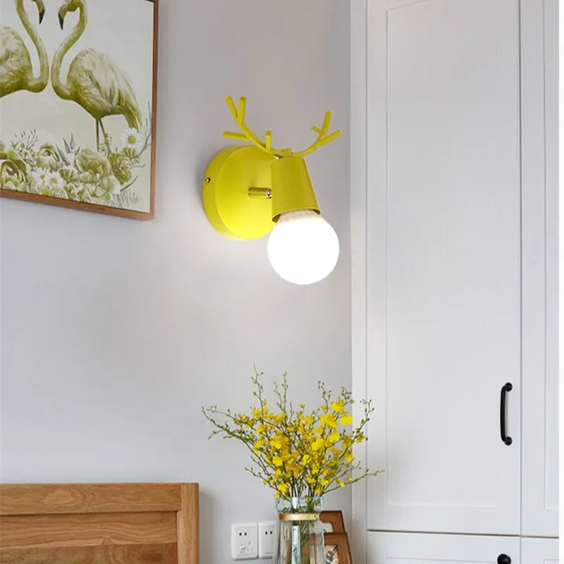 Forest Haven Antler Wall Sconce Rustic Antler Wall Sconce