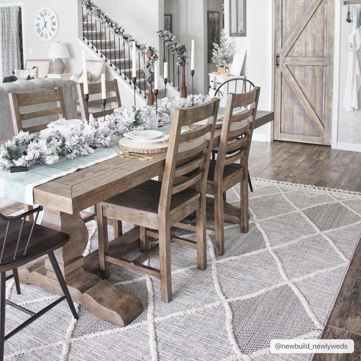 Norvelt High/Low Pile Rug with Tassels