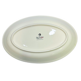 Hand Painted Italian Ceramic Oval Platter Autumn