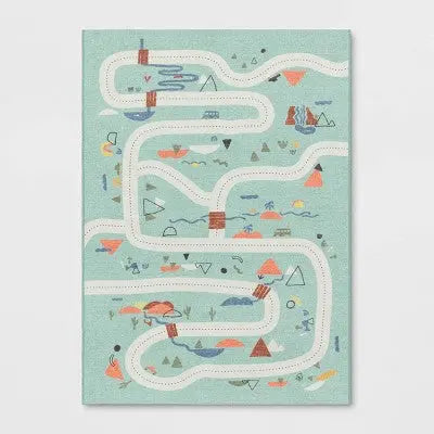 Open Box - 5'x7' Adventure Kids' Mat - Pillowfort