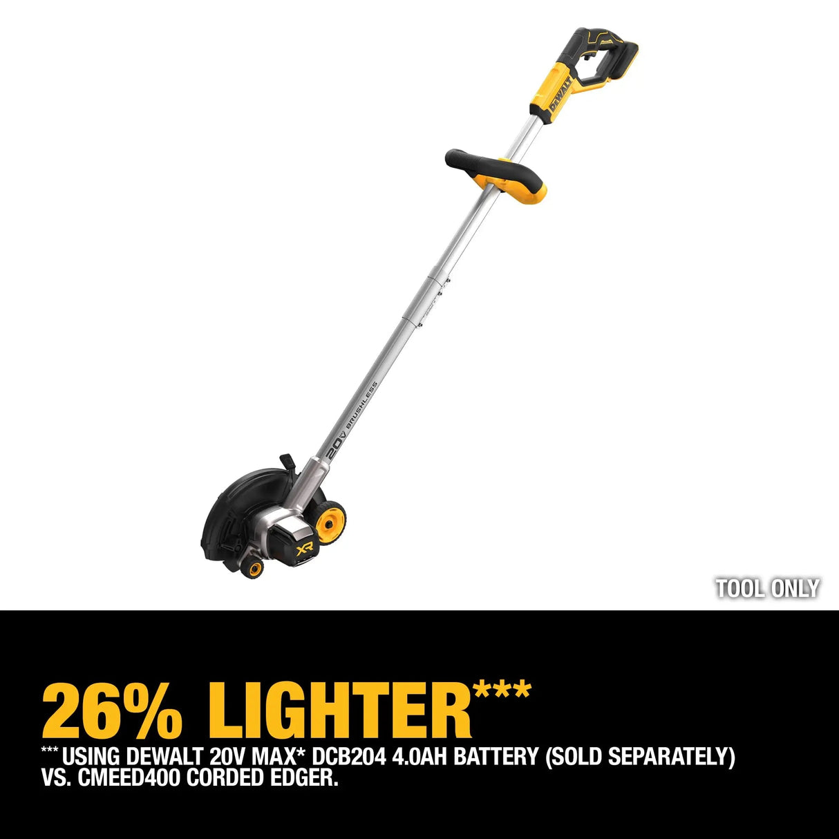 Open Box - DEWALT 20-Volt Cordless Electric Edger (Tool-Only)