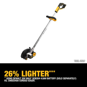 Open Box - DEWALT 20-Volt Cordless Electric Edger (Tool-Only)