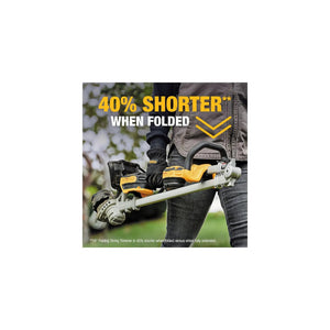 Open Box - DEWALT 20-Volt Electric Cordless Brushless String Trimmer (Tool Only)