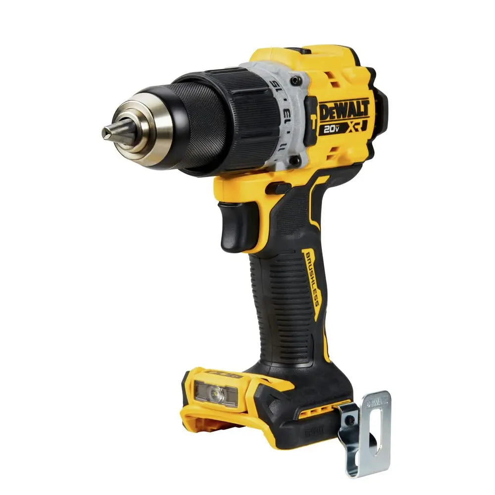 Open Box - DEWALT 20-Volt MAX XR Hammer Drill and ATOMIC Impact Driver Combo Kit (2-Tool) with Two 4 Ah Batteries, Charger and Bag