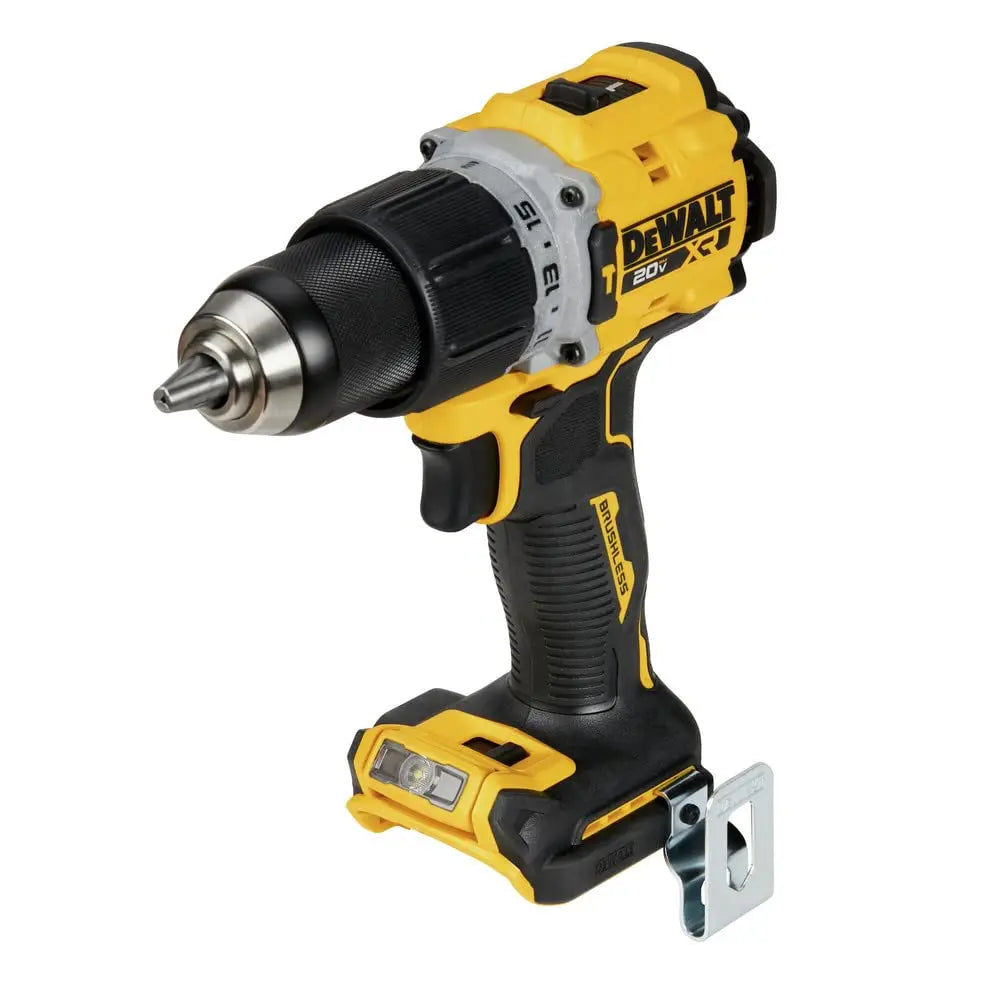 Open Box - DEWALT 20-Volt MAX XR Hammer Drill and ATOMIC Impact Driver Combo Kit (2-Tool) with Two 4 Ah Batteries, Charger and Bag