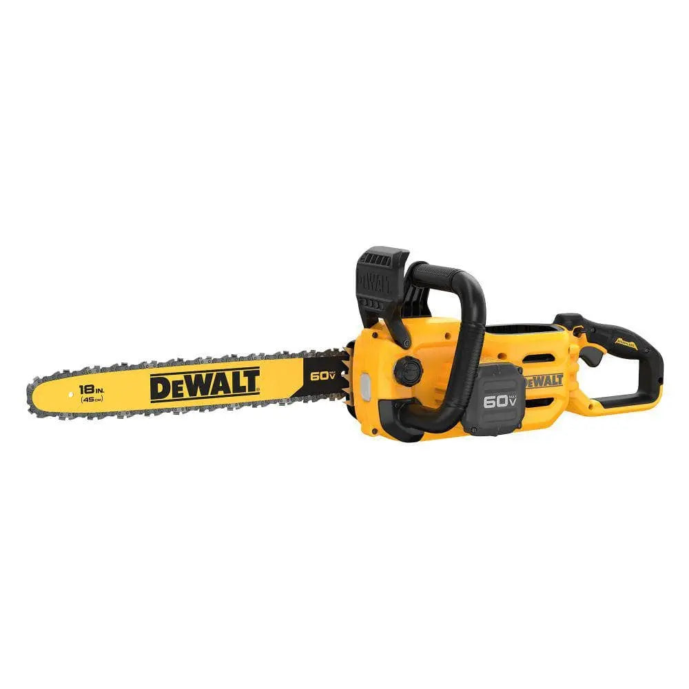 Open Box - DEWALT 60V MAX Cordless Chainsaw, 18 in., Tool Only (DCCS672B) (B09VR7VC6P)