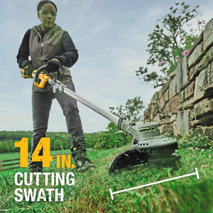 Open Box - DEWALT DCST922P1 20-Volt MAX Lithium-Ion Brushless Cordless String Trimmer